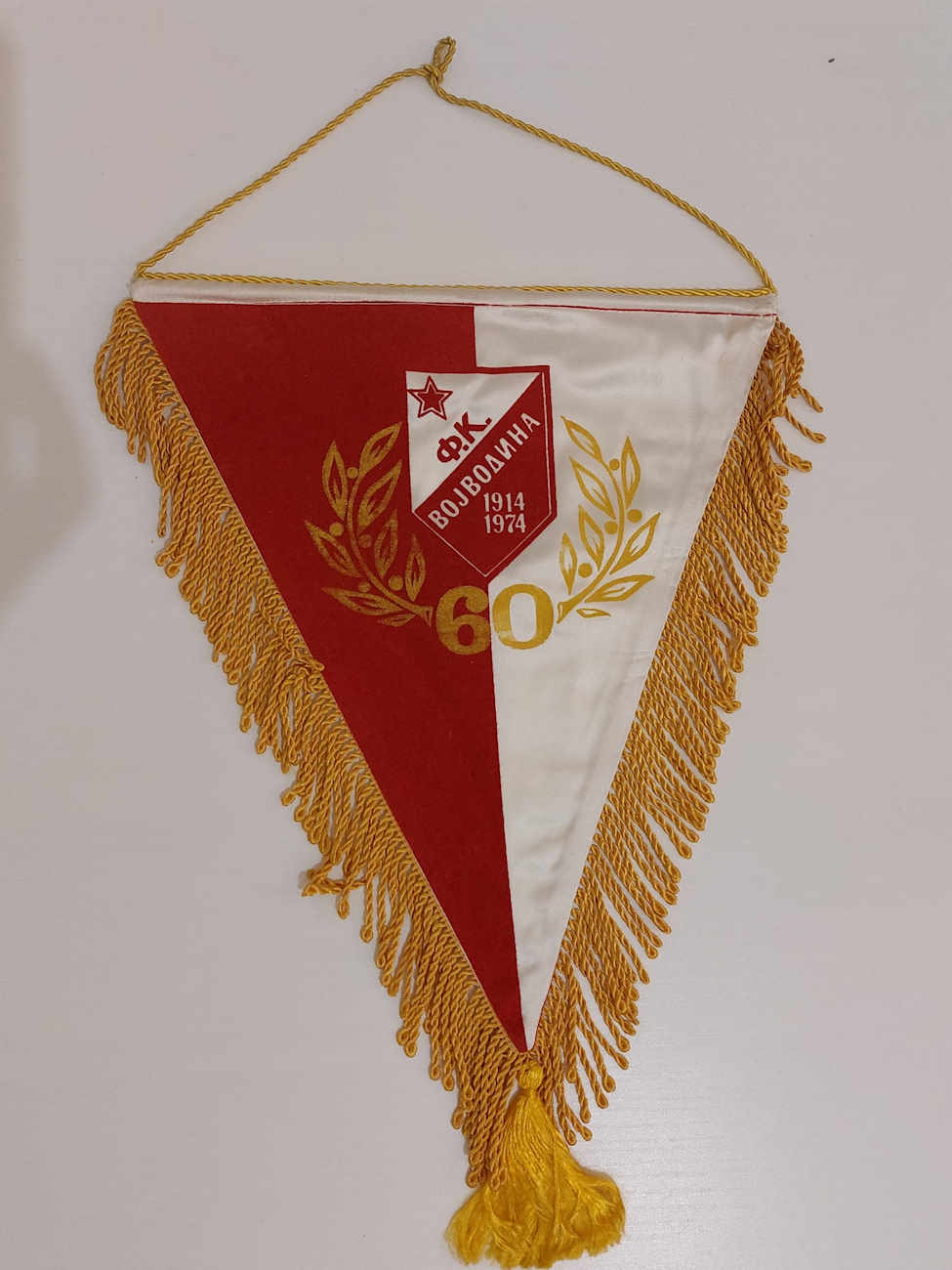 FK Radnicki 1923 Kragujevac pennant wimpel flag Serbia partizan red star  Belgrad