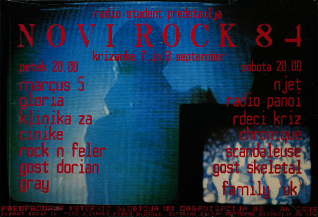 Novi Rock, edizione 1984