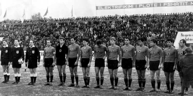 Calcio albanese: Albania - Germania Ovest