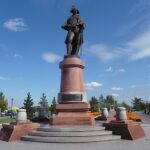 Monumento a Nikolaj Rezanov a Krasnojarsk