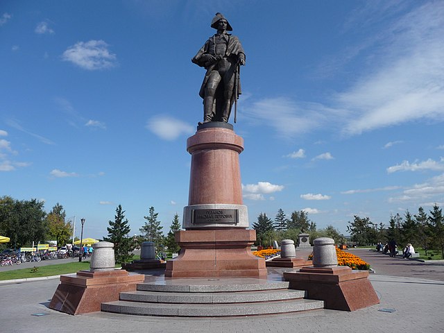 Monumento a Nikolaj Rezanov a Krasnojarsk