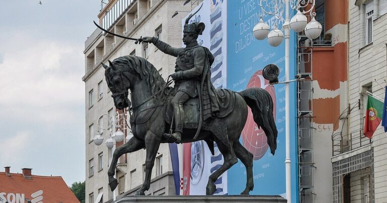 Piazza ban Josip Jelačić Zagabria