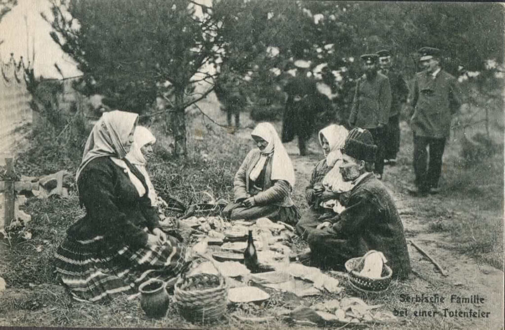 Zadušnice in Serbia, 1914-1918