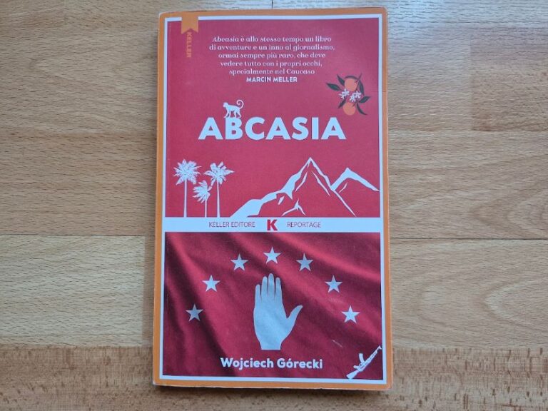 La copertina di Abcasia di Wojciech Górecki